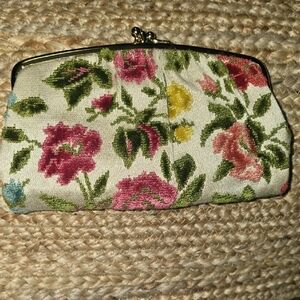 Floral Clutch Vintage
